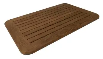 Dagaanbieding Allpa massief teak tafelblad 370x600x25mm