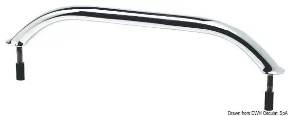 Weekendaanbieding Handrailing RVS met draadeinden lengte 220mm