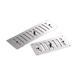 Hoge Kwaliteit Talamex RVS ventilatierooster 229x76mm afsluitbaar