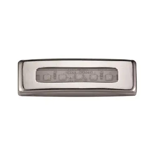 LED courtesylight-orientatieverlichting opbouw wit met RVS kap 12volt Veilige Betaling