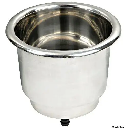 Beperkte Voorraad Inbouw bekerhouder RVS 90x110mm