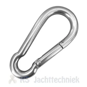 Beperkte Voorraad FES Marine RVS 316 karabijnhaak 6x60mm