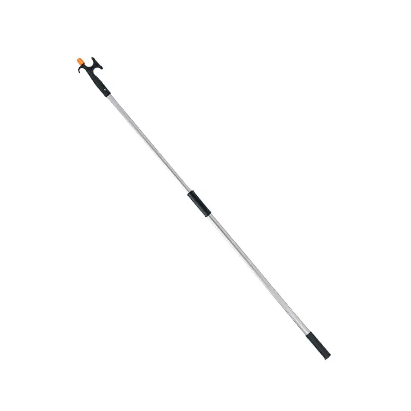 Lalizas pikhaak bootshaak aluminium met kunststof haak telescopisch 118-196cm Hete Deal
