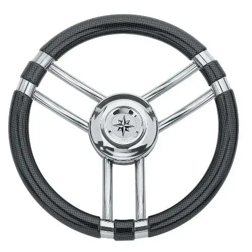 Lage Kosten Stuurwiel 35cm carbonfiber-RVS SV-E