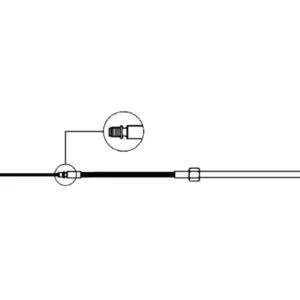 Hoge Kwaliteit Ultraflex stuurkabel type M58 | 10ft / 3,05m