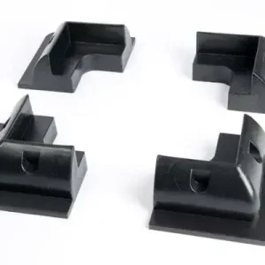 Beaut Set kunststof hoeksteunen wit 4stuks voor zonnepaneel Shop Nu