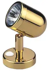 Allpa wandlamp LED mini messing 12Volt Laatste Versie