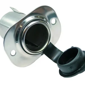 12 volt inbouwcontact vol rvs Populair