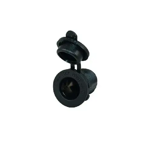 12 Volt inbouwcontact-stekkerdoos 10A zwartSF-C Express Levering