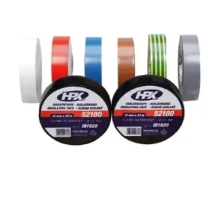 Snelle Levering HPX pvc isolatietape elektratapezwart 19mm x 20meter