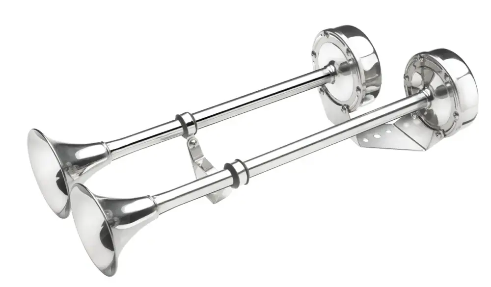 Vetus dubbele hoorn 12volt hoge en lage toon VE.H12D-Q Speciale Aanbieding