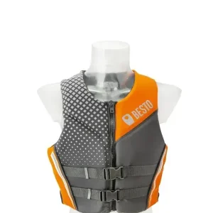 Besto Neopreen 50N skivest zwart/grijs/oranje maat XS / 30-50kg Dagaanbieding