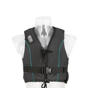 Beperkt Aanbod Besto Dinghy Zipper 50N skivest – zwemvest zwart/aqua XS 30-40kg