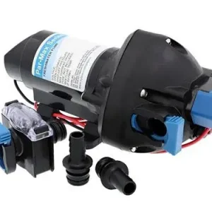 Jabsco Parmax 3 drinkwaterpomp 24Volt 11 liter 40Psi Weekendaanbieding