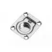 Laatste Kans luikring met veer rvs 45x38mm 19018