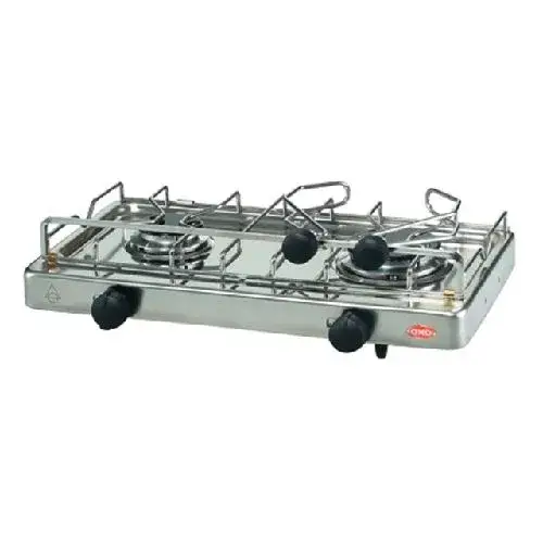 Merkproduct Eno Bootkomfoor Duo RVS 2vlams kooktoestel zonder cardanische ophanging 30mBar