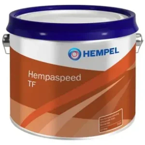 Aanbieding Hempel Hempaspeed TF Biocide vrije onderwaterverf True Blue 2,5liter