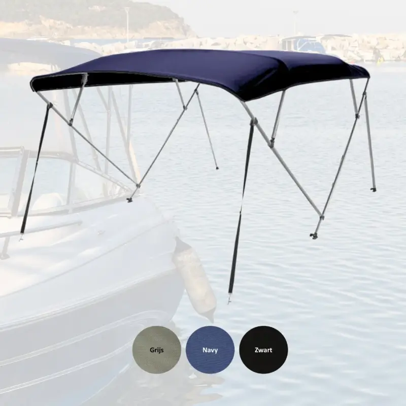 Merkproduct Navishade aluminium biminitop 4 boogsBreedte 170-182cm