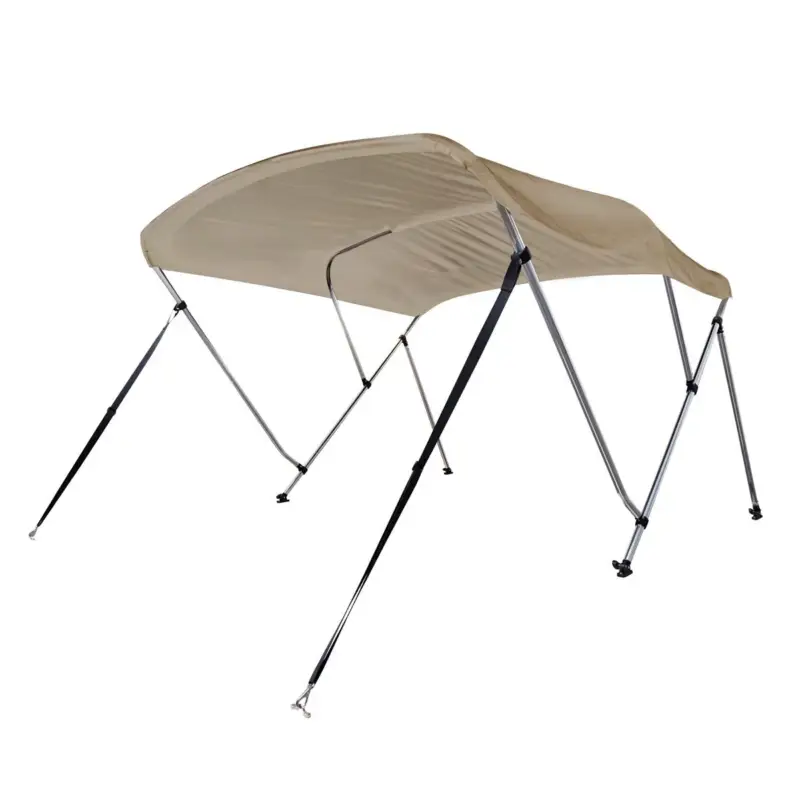 Biminitop 3-boogs Navishade – 183 cm | 25 mm aluminium | beige / taupe Direct Beschikbaar