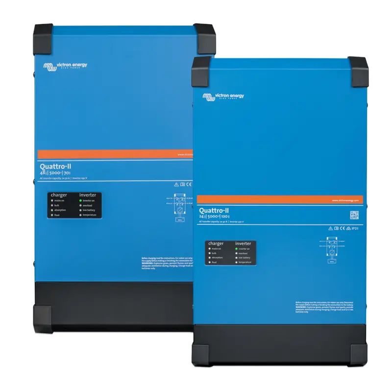 Victron Quattro II Omvormer/ Lader Combinatie Populair