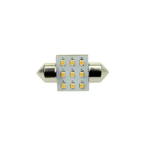 9xSMD-Buis LED 9 FESTOON 10-30V 31MM 2700K Actieprijs