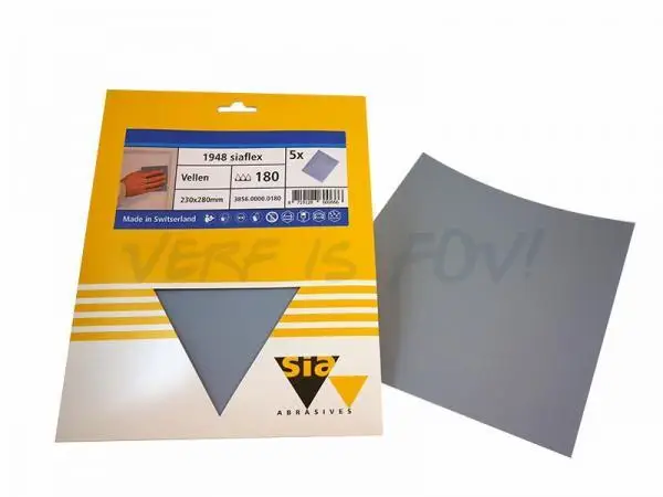 Sia Vellen 1948 230X280mm P240 Beperkte Voorraad