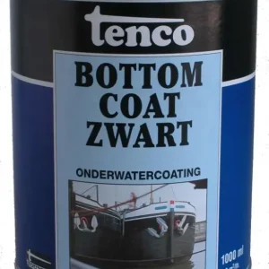 Tenco Bottom Coat Zwart 1000 ml Aanbieding