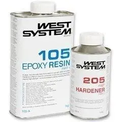 A Pack west systems epoxyhars 1.2 kg Finale Uitverkoop