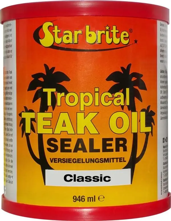 Superprijs Tropical Teak Oil Sealer - Classic 950 ml