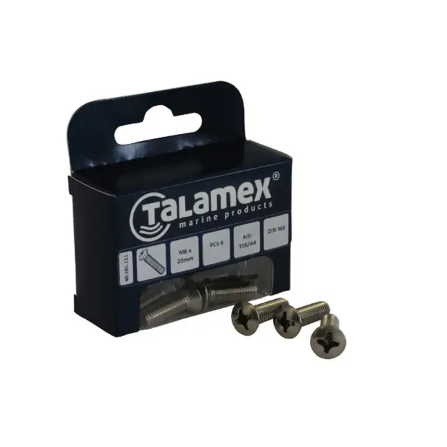 Talamex Bout lk M4x20. philipskruis (12) Beste Prijs