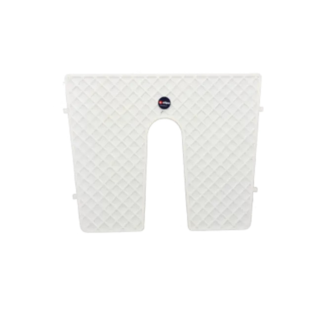 Nu Kopen Allpa Bracketplaat wit met kloof; 450x360mm