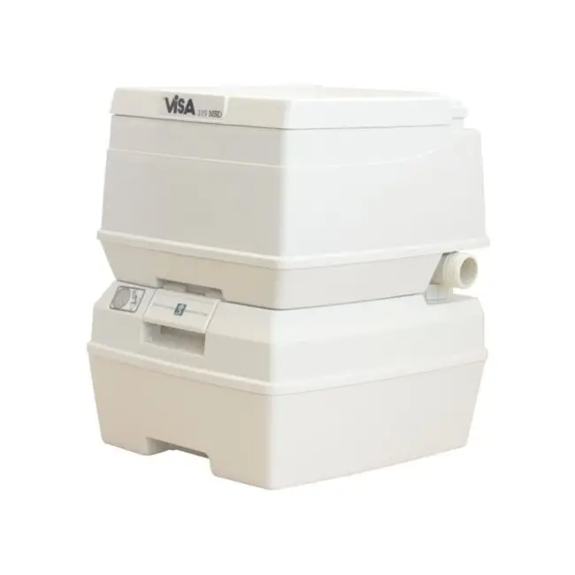 Dockedge Draagbaar toilet 18L Merkproduct