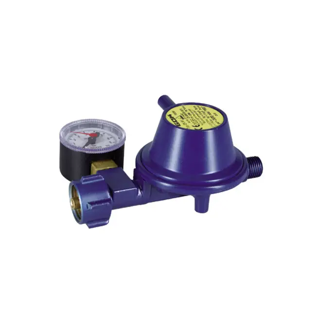 Beperkte Voorraad Talamex Gasdrukregelaar 1.5kg/h 30mbar met manometer