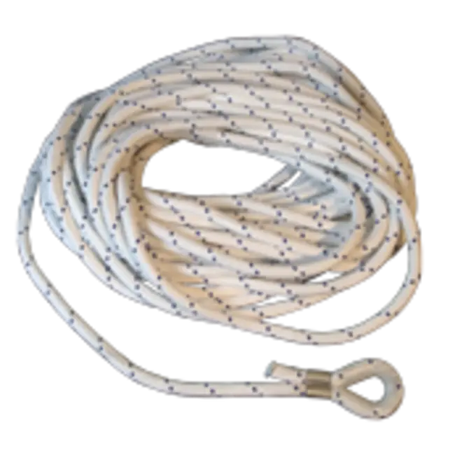 Allpa allpa Gevlochten polyester ankerlijn 30m (breekkracht 1200kg) Shop Nu