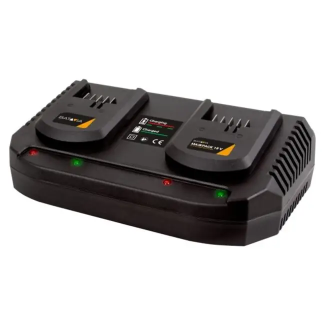 Batavia Maxxpack 18V duo-lader 2 x 3.5Ah Nu Kopen