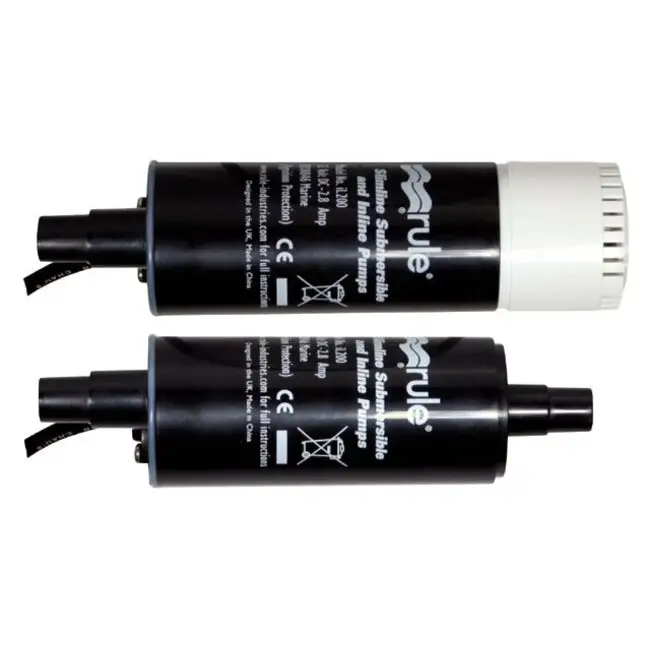 Op = Op Rule Rule iL200 Plus In-Line Dompelpomp 12V