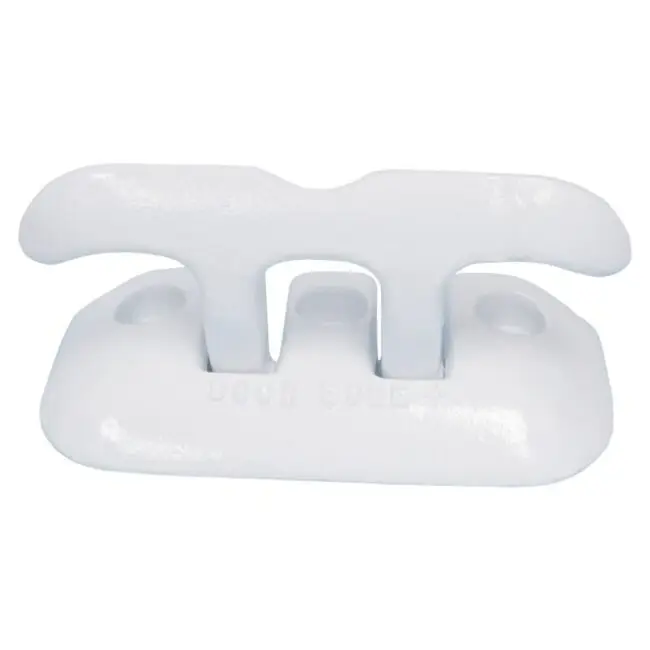 Dockedge Steiger Cleat flip-up kikker 20,3cm wit Aanbieding