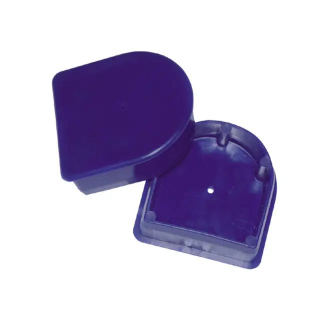 Gereduceerde Prijs Dockedge Steigerstootrand p-eindstuk navy blauw (2pcs)