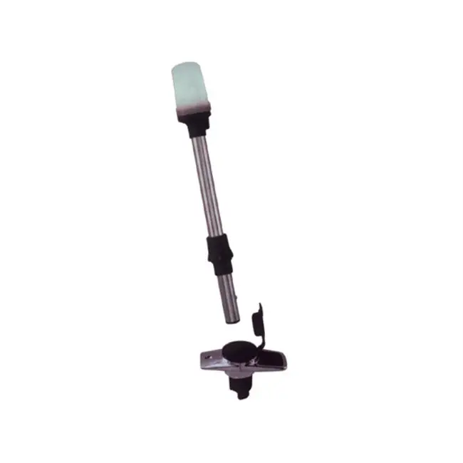Perko TOPLICHT-INSTEEKMAST 12V/ 103CM. FROSTED LENS Actieprijs