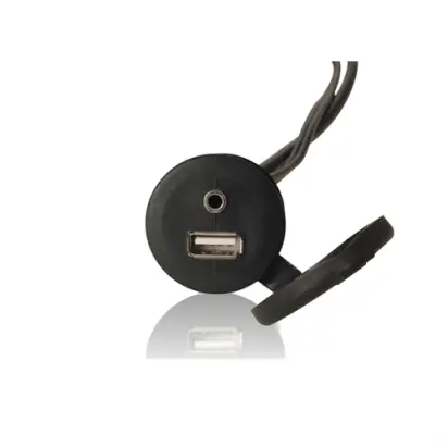 Fusion MS-CBUSB3.5 / USB+3.5mm AUX flushmount Flitsaanbieding