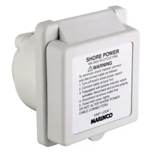 16A Inlet Easy Lock with Warning Label 230V Hete Deal