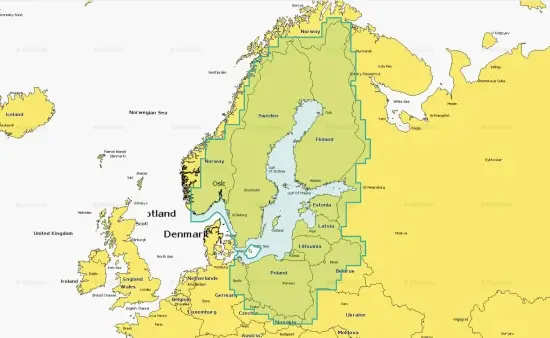 Beste Prijs Kaart 44 Baltic sea MSD updates - 010-C1352-30