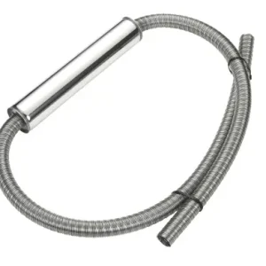 Uitlaatslang met demper RVS, 24mm Meest Verkocht