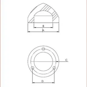 Gratis Retour MaxProp ANODE ZINK SCHROEF 3-4BL EASY 90