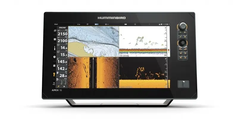 Humminbird Apex 16 MSI+ Kaartplotter Op = Op