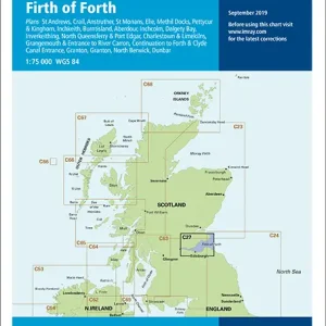 Gecertificeerd Imray Chart C27 Firth of Forth