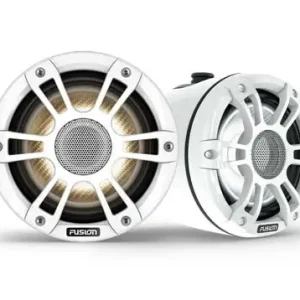 Tijdelijk Beschikbaar Fusion SIGNATURE SERIE 3I SPORT TOWER SPEAKERS WIT CRGBW LED, SET VAN 2