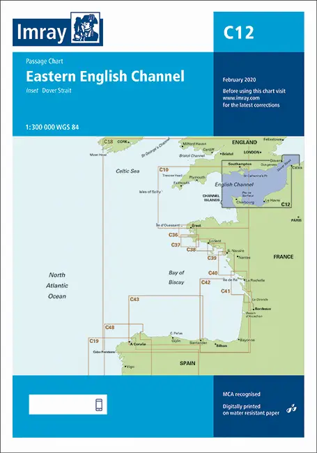 Alleen Vandaag Imray Chart C12 Eastern English Channel