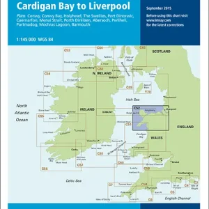 Gratis Retour Imray Chart C52 Cardigan Bay to Liverpool