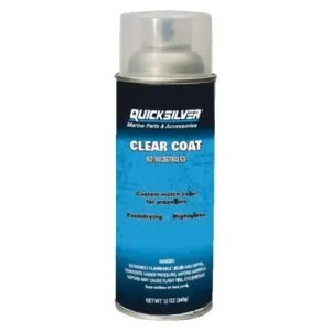 Quicksilver Spuitbus blanke lak 340g 8M0133935 Beperkt Aanbod